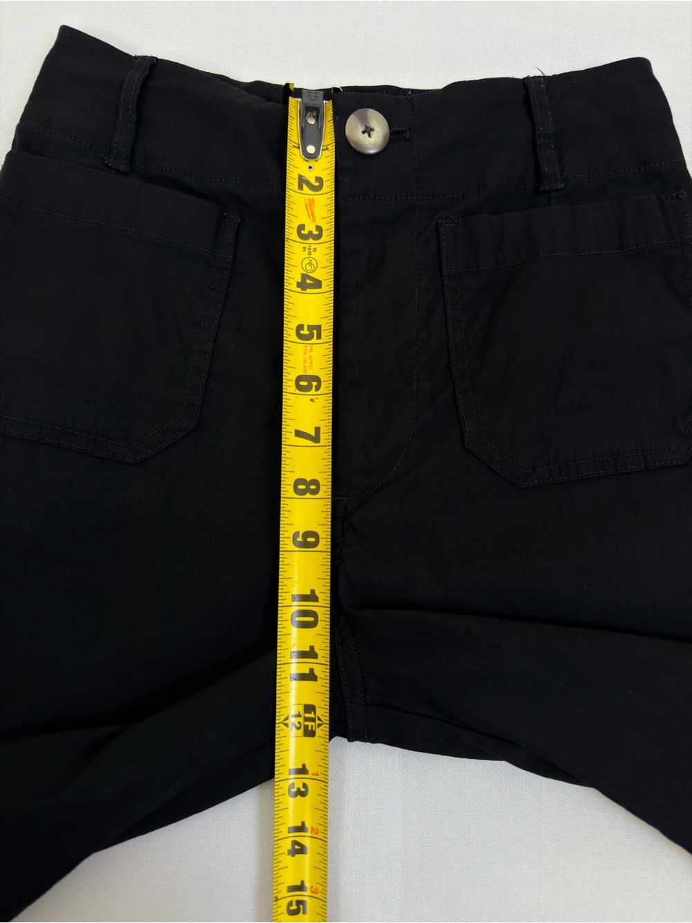 Maeve Anthropologie The Colette Wide Leg Pants Women’s 26 Black Linen Blend - Picture 8 of 10